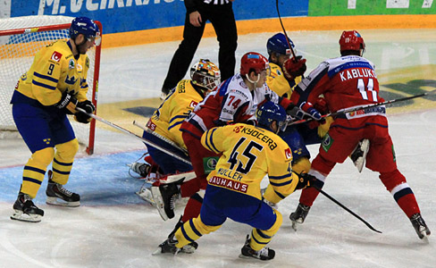 Rusové nedali Švédům sebemenší šanci a zvítězili 5:2
