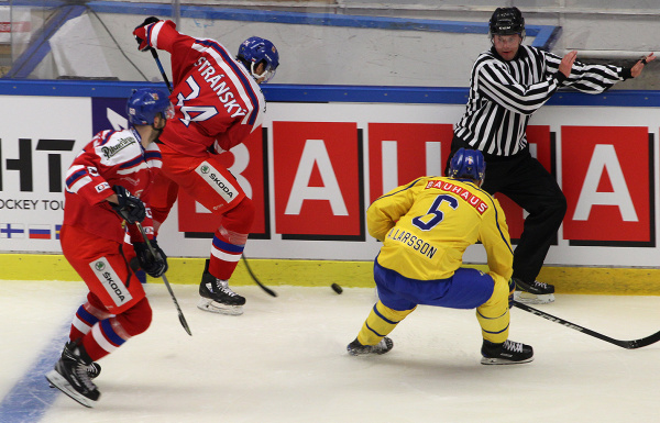 CZE - SWE 1:3: Český tým v úvodu Švédských her podlehl domácímu výběru, korigoval až v závěru